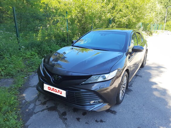 2018 Toyota Camry VIII (XV70), коричневый, 2730000 рублей - вид 4