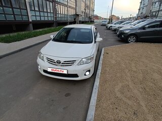 2011 Toyota Corolla X (E140, E150) Рестайлинг, белый, 760000 рублей, вид 1