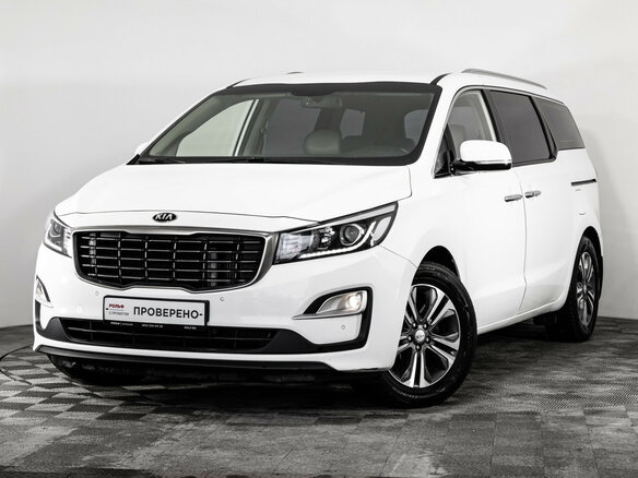 2019 Kia Carnival III, белый