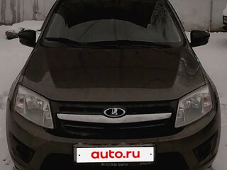 2017 Lada (ВАЗ) Granta I, коричневый, 600000 рублей, вид 2