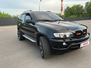 2002 BMW X5 3.0i I (E53), чёрный, 800000 рублей, вид 3