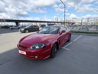 2003 Hyundai Tiburon II (GK), красный, 500000 рублей, вид 1