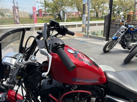 2005 Harley-Davidson Sportster 1200, красный, 649000 рублей, вид 4