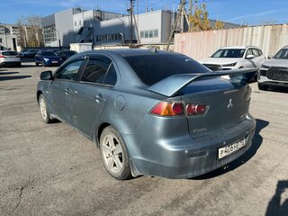 2010 Mitsubishi Lancer X, синий, 399000 рублей, вид 4