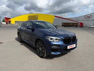 2020 BMW X4 30d II (G02), синий, 4800000 рублей, вид 2