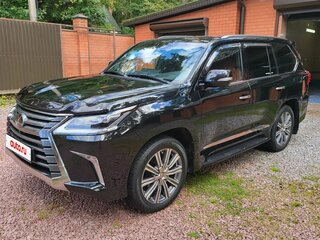 2017 Lexus LX 570 III Рестайлинг 2, чёрный, 14500000 рублей, вид 2