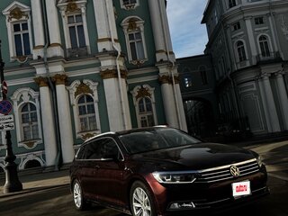 2015 Volkswagen Passat B8, красный, 1570000 рублей, вид 3
