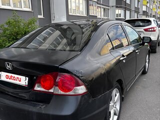 2008 Honda Civic VIII, чёрный, 330000 рублей, вид 4