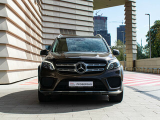 2017 Mercedes-Benz GLS 400 I (X166), коричневый, 3917000 рублей, вид 3