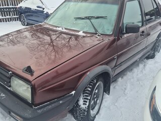 1991 Volkswagen Jetta II, пурпурный, 95000 рублей, вид 2