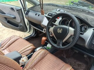 2007 Honda Fit I, белый, 475000 рублей, вид 4
