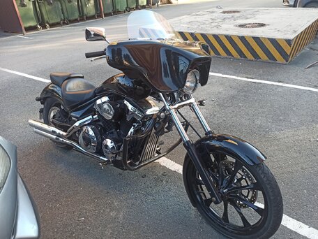 2013 Honda VT 1300CS Sabre, чёрный, 800000 рублей, вид 3