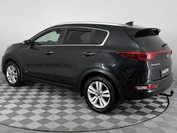 2018 Kia Sportage IV, чёрный, 1840000 рублей - вид 7