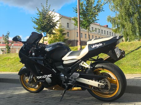2001 Kawasaki ZX-12 Ninja, чёрный, 454241 рублей, вид 4