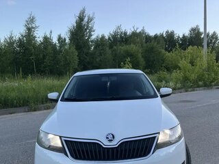 2016 Skoda Rapid I, белый, 750000 рублей, вид 3