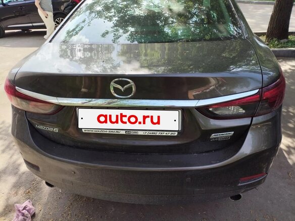 2017 Mazda 6 III (GJ) Рестайлинг, коричневый, 2450000 рублей - вид 2