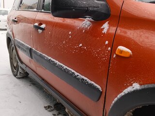 2016 Lada (ВАЗ) Kalina II, оранжевый, 430000 рублей, вид 4