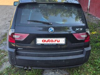 2004 BMW X3 25i I (E83), чёрный, 1050000 рублей, вид 2
