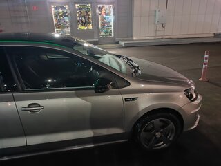 2018 Volkswagen Polo V Рестайлинг, серебристый, 1250000 рублей, вид 5