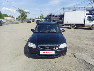 2011 Hyundai Accent ТагАЗ II, чёрный, 260000 рублей, вид 2
