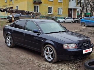 2002 Audi A6 II (C5) Рестайлинг, синий, 500000 рублей, вид 1