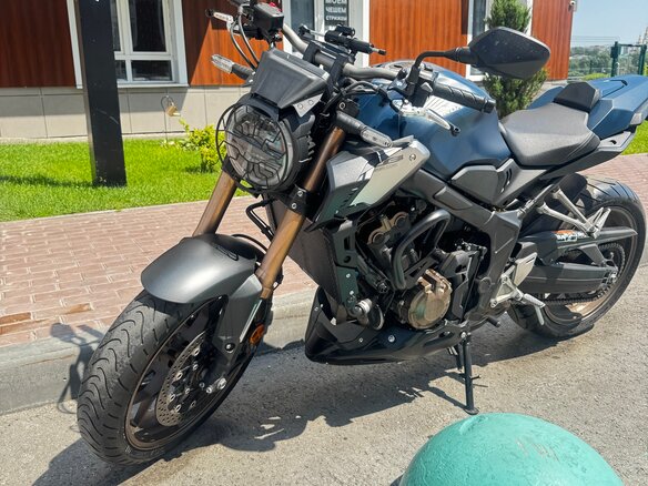 2020 Honda CB 650R, синий, 710000 рублей - вид 4
