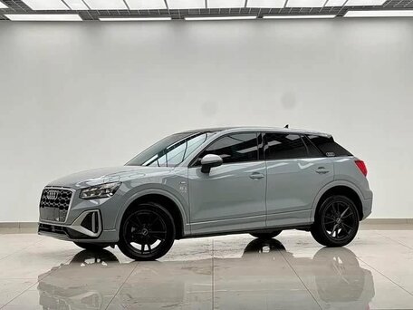 2023 Audi Q2 L 35 TFSI I Рестайлинг, голубой, 1968000 рублей, вид 1