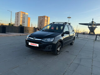2015 Lada (ВАЗ) Kalina II, чёрный, 299000 рублей, вид 1