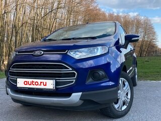 2015 Ford EcoSport II, синий, 990000 рублей, вид 3