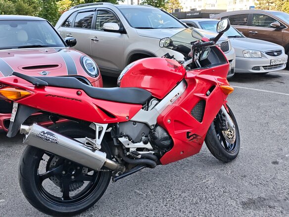 1998 Honda VFR 800, красный, 350000 рублей - вид 3