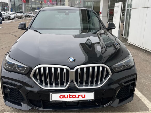2022 BMW X6 30d III (G06), чёрный