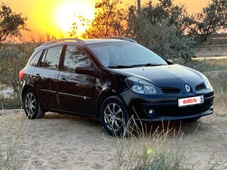 2008 Renault Clio III, чёрный, 490000 рублей, вид 1