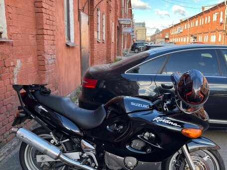 2000 Suzuki GSX 600F Katana, чёрный, 330000 рублей, вид 2