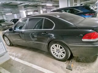 2002 BMW 7 серии Long 745Li IV (E65/E66), чёрный, 1100000 рублей, вид 5