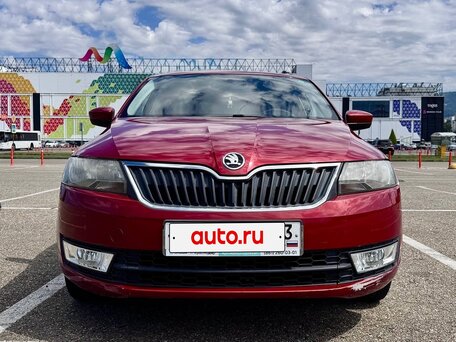 2014 Skoda Rapid I, красный, 999000 рублей, вид 2