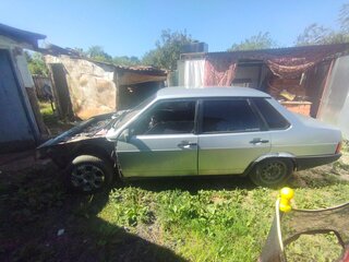 2003 Lada (ВАЗ) 21099, серебристый, 150000 рублей, вид 4