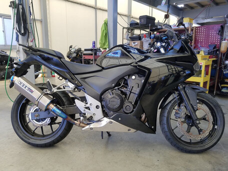 2014 Honda CBR 400R, чёрный, 390000 рублей, вид 1