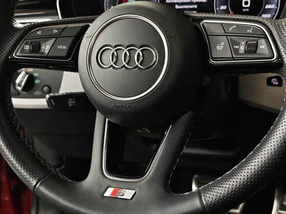 2021 Audi A5 45 TFSI II (F5) Рестайлинг, красный - вид 22