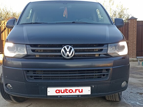 2013 Volkswagen Multivan T5 Рестайлинг, чёрный, 1940000 рублей - вид 5