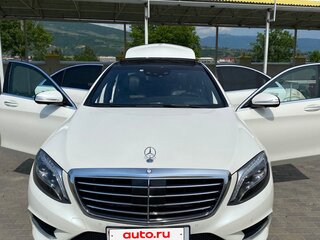 2015 Mercedes-Benz S-Класс 400 VI (W222, C217), белый, 2600000 рублей, вид 1