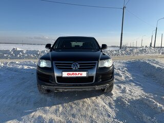 2007 Volkswagen Touareg I Рестайлинг, чёрный, 930000 рублей, вид 2