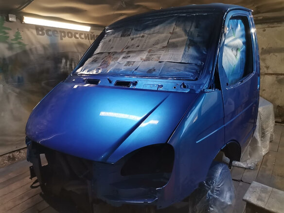 2009 ГАЗ ГАЗель (3302), синий, 890000 рублей - вид 28