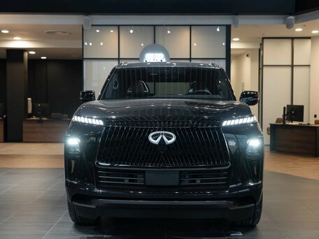 2025 Infiniti QX80 II, чёрный, 17990000 рублей, вид 2