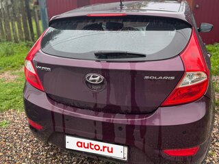 2013 Hyundai Solaris I, фиолетовый, 890000 рублей, вид 3