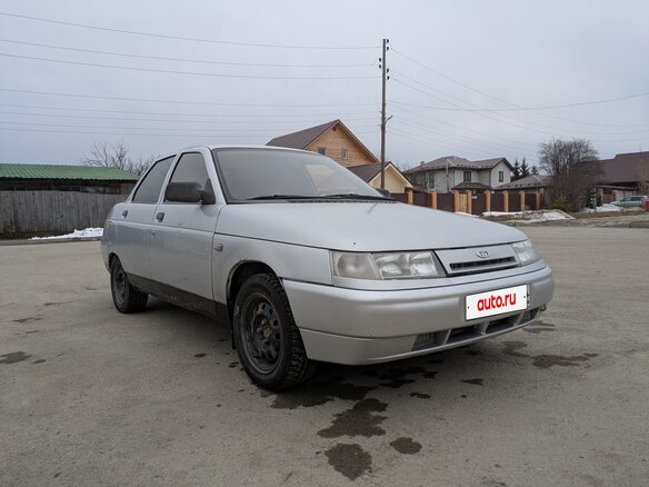 2001 Lada (ВАЗ) 2110, серый, 100000 рублей - вид 2
