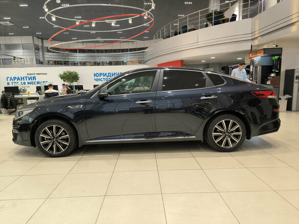 2018 Kia Optima IV Рестайлинг, синий, 1899000 рублей - вид 7