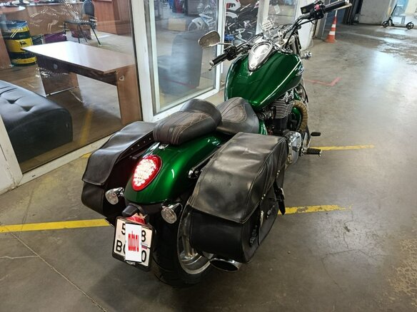 2010 Triumph Thunderbird 1600, зелёный, 850000 рублей - вид 1