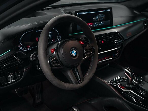 2021 BMW M5 CS VI (F90) Рестайлинг, зелёный - вид 32