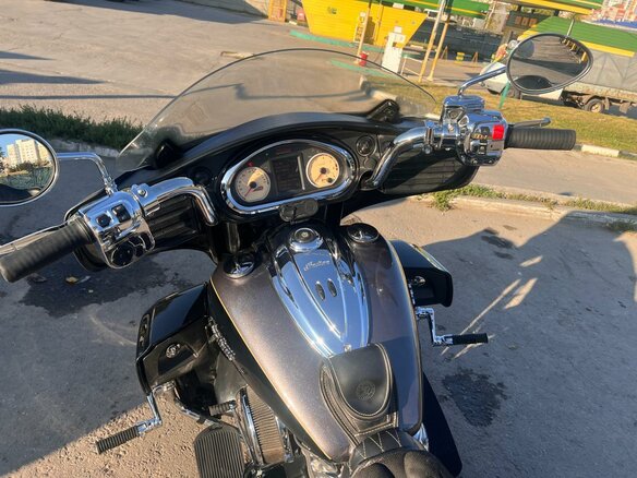 2016 Indian Roadmaster, серый, 1600000 рублей - вид 10