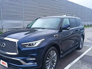 2018 Infiniti QX80 I Рестайлинг 2, синий, 4390000 рублей, вид 1